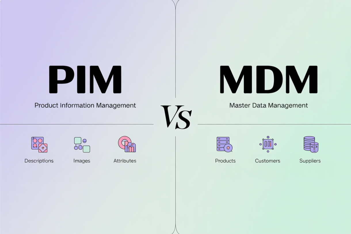 PIM vs MDM: Diferencias clave y cuándo usar cada uno | AtroPIM