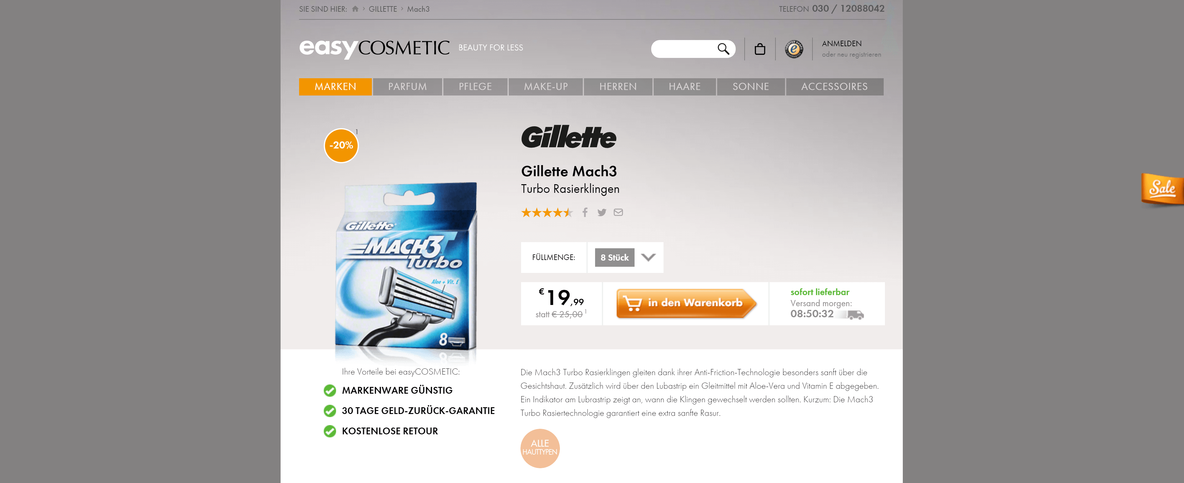 gillette-mach3-gillette-mach3-turbo-rasierklingen