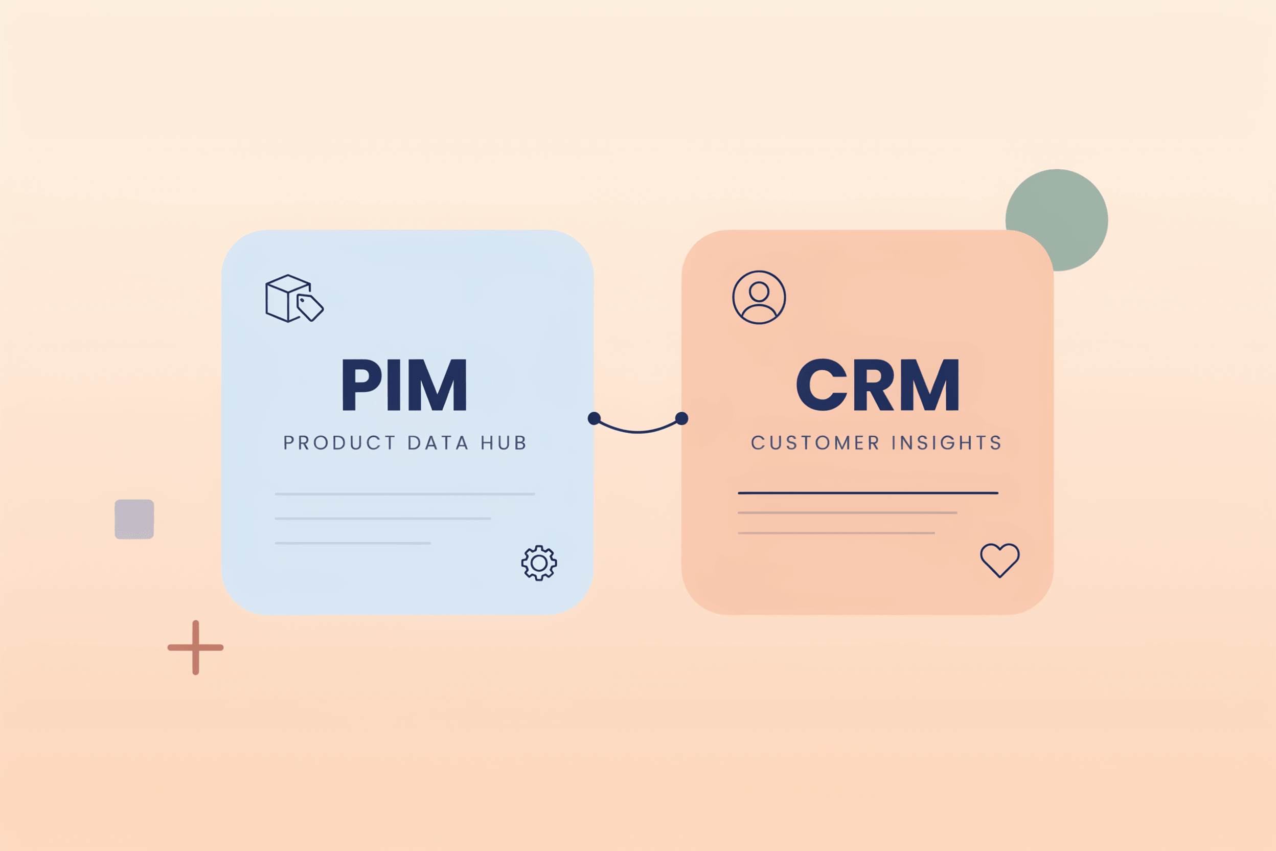 PIM y CRM en el comercio B2B: cómo trabajan juntos